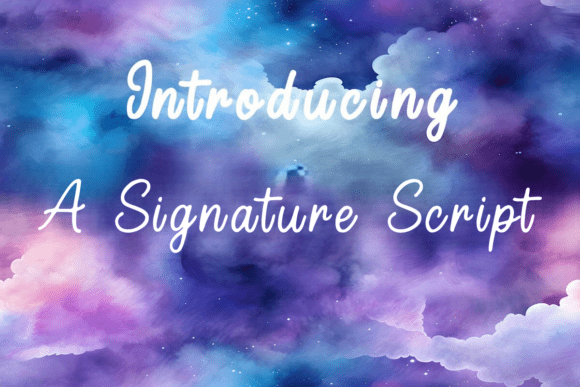 A Signature Script: Elevating Brand Identity With Modern Typography