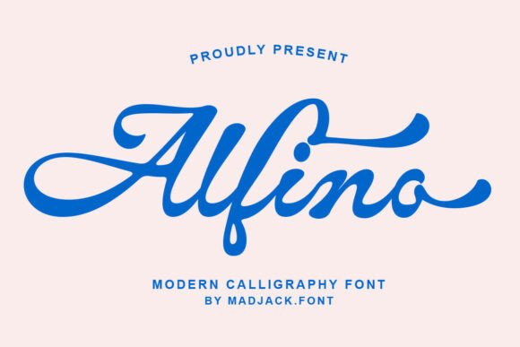 Alfino Script: The Bold Typeface That Elevates Campaign Visuals