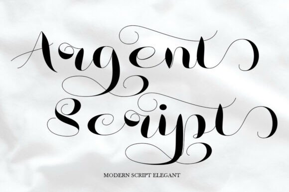 Argent Script: Elevate Your Brand Identity With Elegant Typography