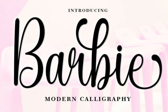Barbie Script: Elevating Digital Brand Identity with Graceful Typography