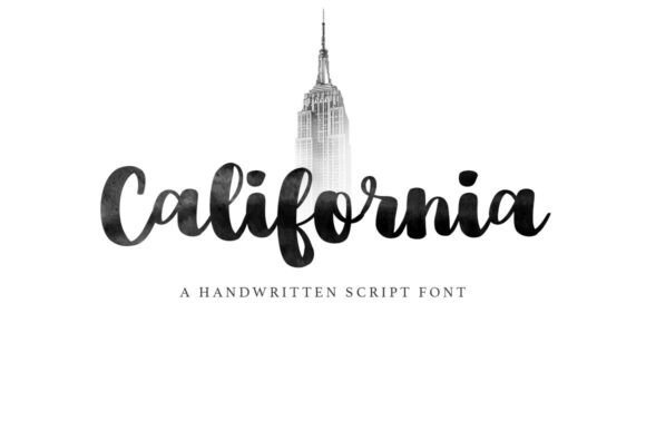 California Script: A Modern Handwritten Typeface for Editorial Design