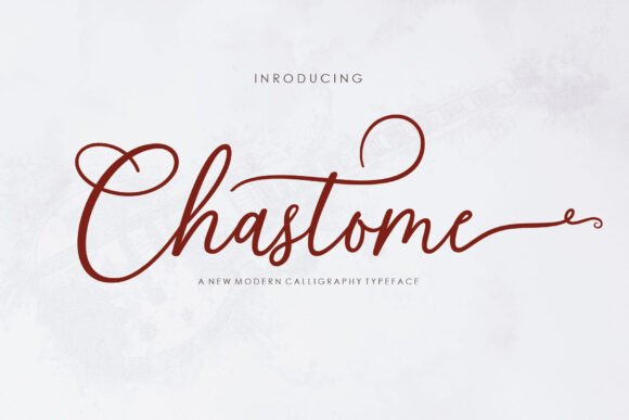 Chastome Script: The Typeface That Elevates Campaign Visuals