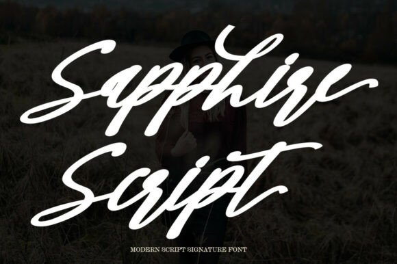 Elevate Your Brand Identity With Sapphire Script Typeface