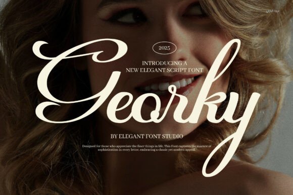 Georky Wedding Script: Elegant Type for Modern Web Design