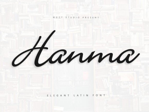 Hanma Script: A Creative Font for Brand Identity