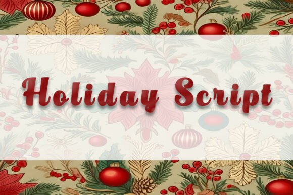 Holiday Script: A Versatile Typeface for Modern Web Design