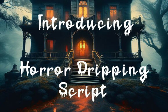 Horror Dripping Script: The Typeface That Transforms Campaign Visuals