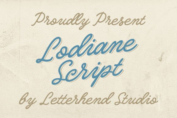 Lodiane Script: Elevating Web Design with Vintage Elegance