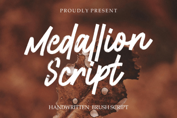 Medallion Script: A Bold Handwritten Typeface for Brand Identity