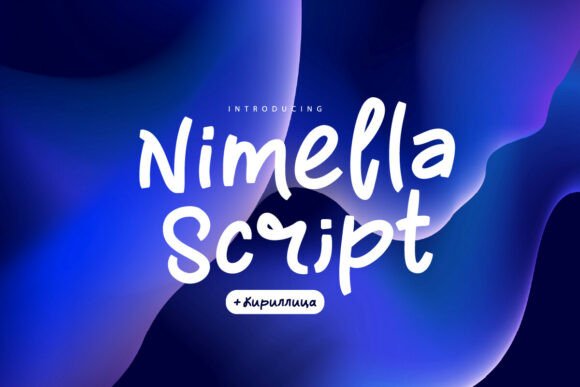 Nimella Script: A Playful Typeface for Modern Editorial Design