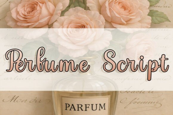 Perfume Script: A Creative Font for Polished Brand Identity