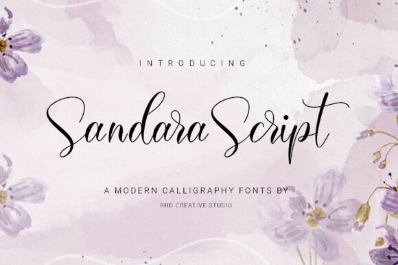 Sandara Script: Elevating Editorial Design with Refined Typography