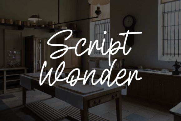 Script Wonder Typeface Review: A Fashion-Forward Font for Brand Identity