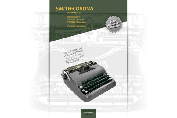 Smith-corona Script No. 46: A Timeless Typeface for Campaign Design