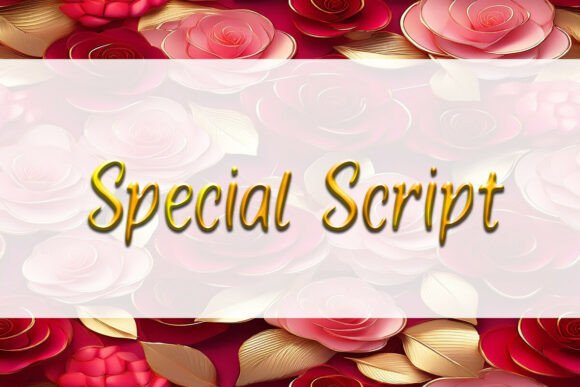 Special Script: Elevating Digital Brand Identity with Elegant Typography