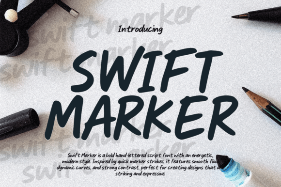 Swiftmarker Script: A Bold Typeface for Modern Web Design