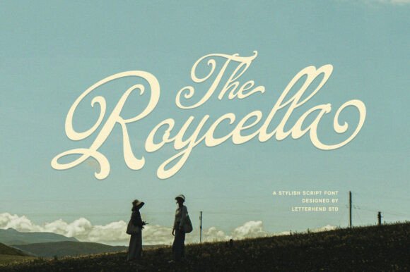 The Roycella Script: Elevating Editorial Design with Vintage Grace