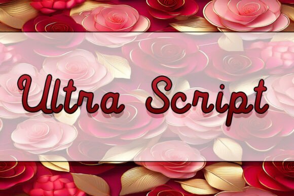 Ultra Script: The Font That Elevated My Small Business Brand